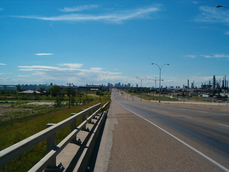 Looking Downtown from Baseline 2007-07-21