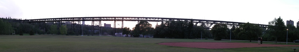 High level bridge from the kinsmen field